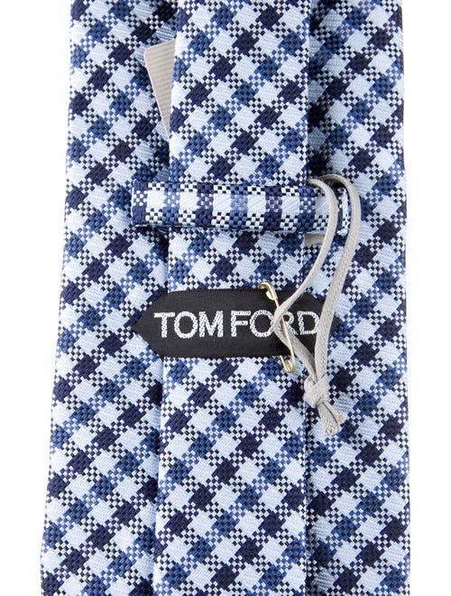 Tom Ford pattern silk tie
