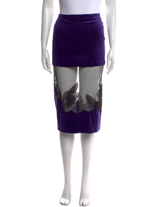 Tom Ford Velvet Knee-Length Skirt