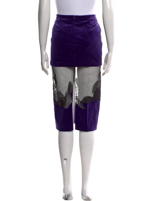 Tom Ford Velvet Knee-Length Skirt