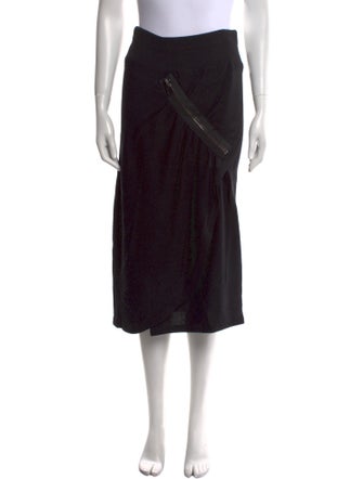 Tom Ford Grosgrain Trim Knee-Length Skirt