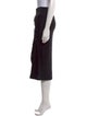 Tom Ford Grosgrain Trim Knee-Length Skirt