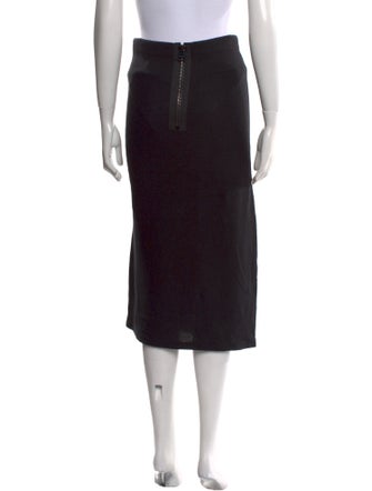 Tom Ford Grosgrain Trim Knee-Length Skirt