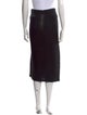 Tom Ford Grosgrain Trim Knee-Length Skirt