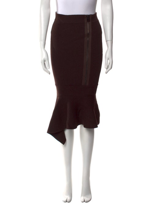 Tom Ford Wool Midi Length Skirt