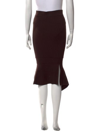 Tom Ford Wool Midi Length Skirt