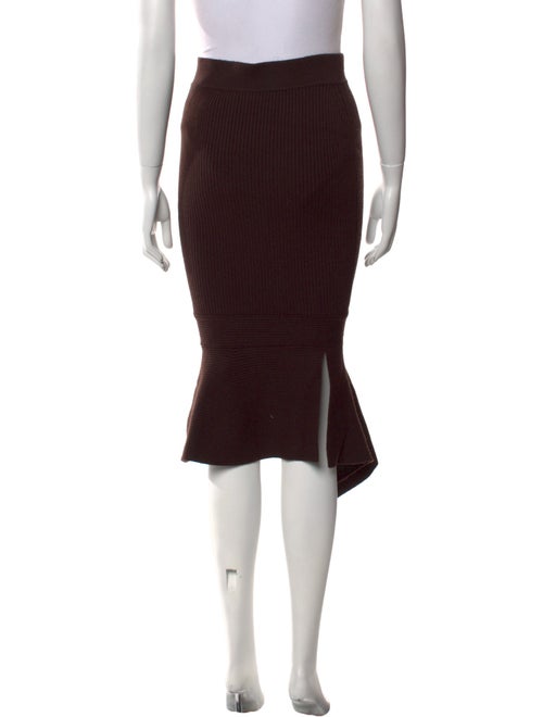 Tom Ford Wool Midi Length Skirt