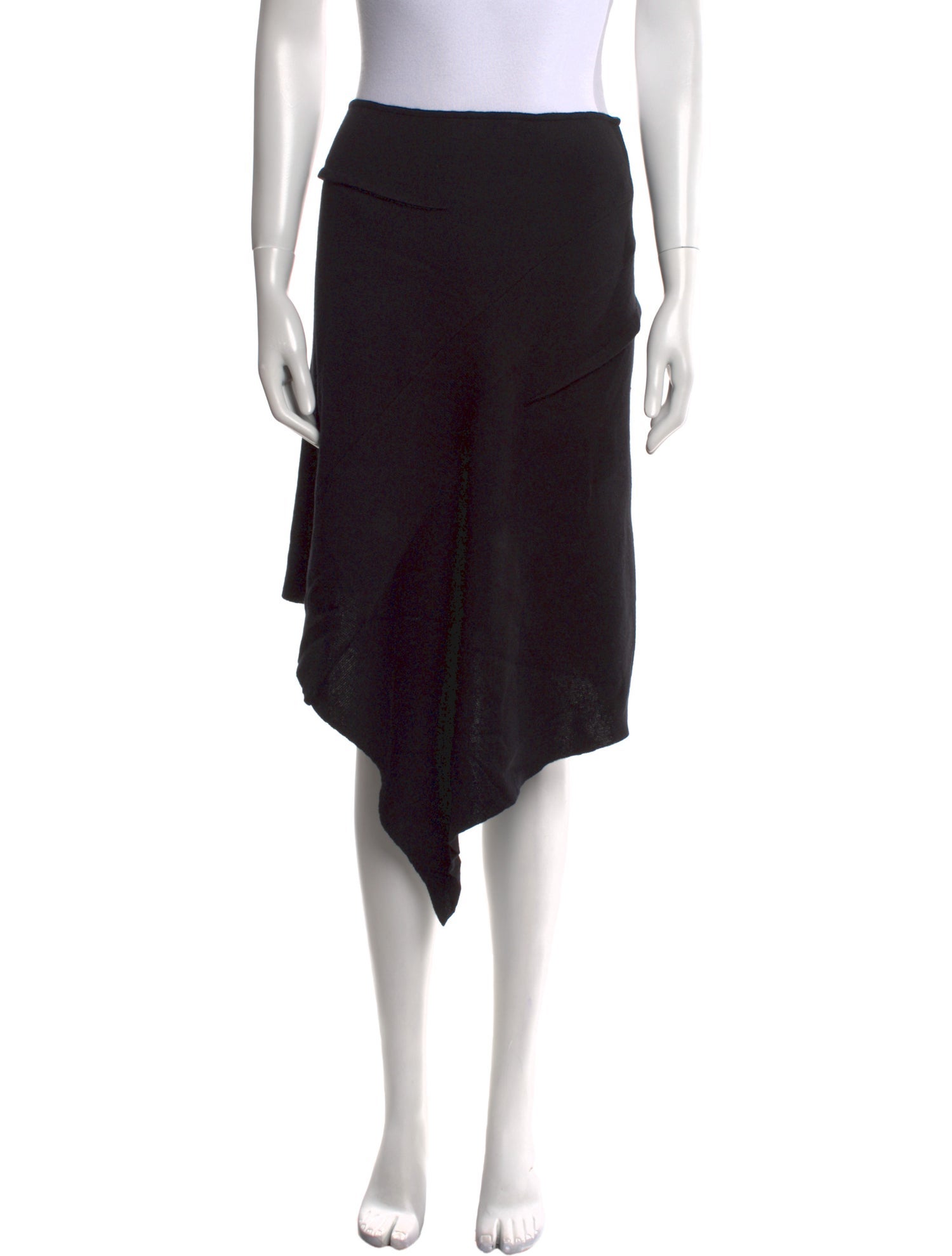 Tom Ford Wool Midi Length Skirt