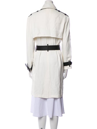 Tom Ford Colorblock Pattern Trench Coat