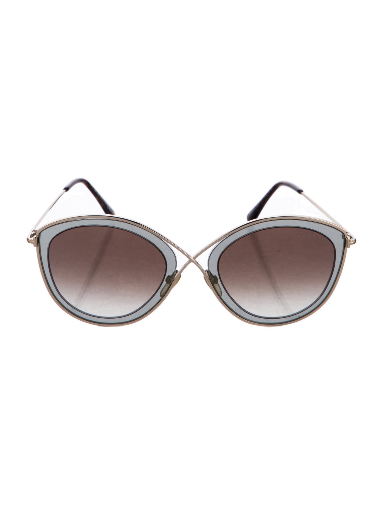 Tom Ford Oversize Gradient Sunglasses