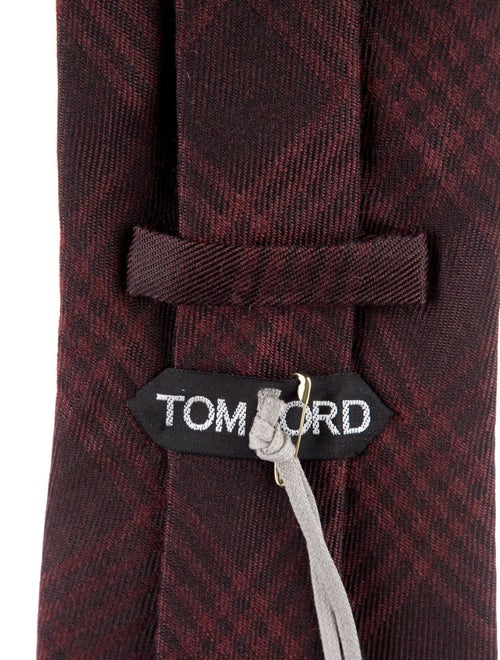 Tom Ford Silk Patterned Tie