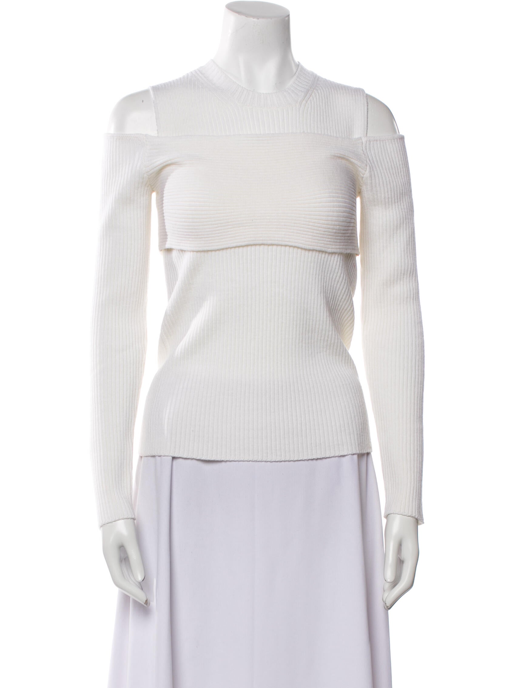 Tom Ford Wool Off-The-Shoulder Sweater w/ Tags