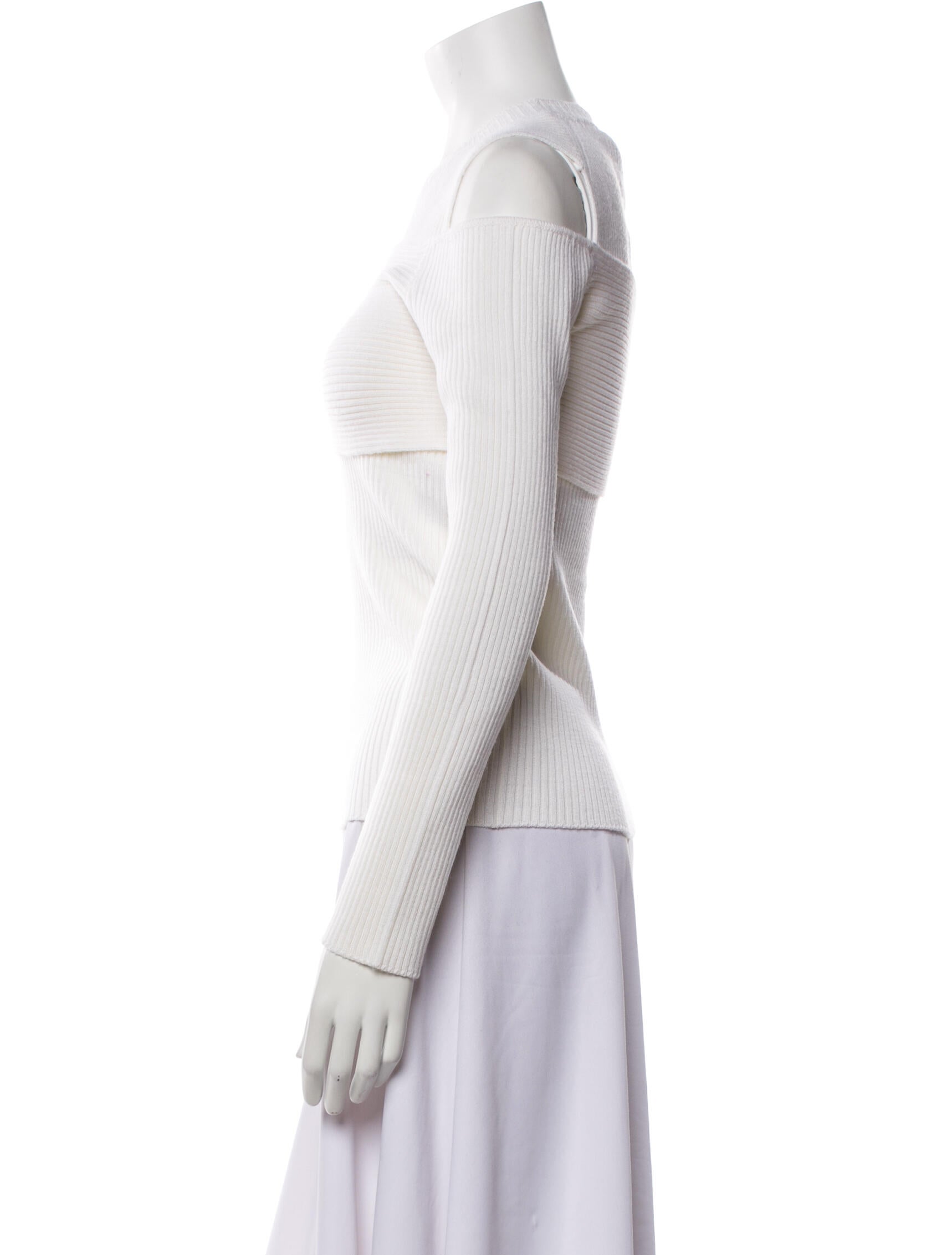 Tom Ford Wool Off-The-Shoulder Sweater w/ Tags