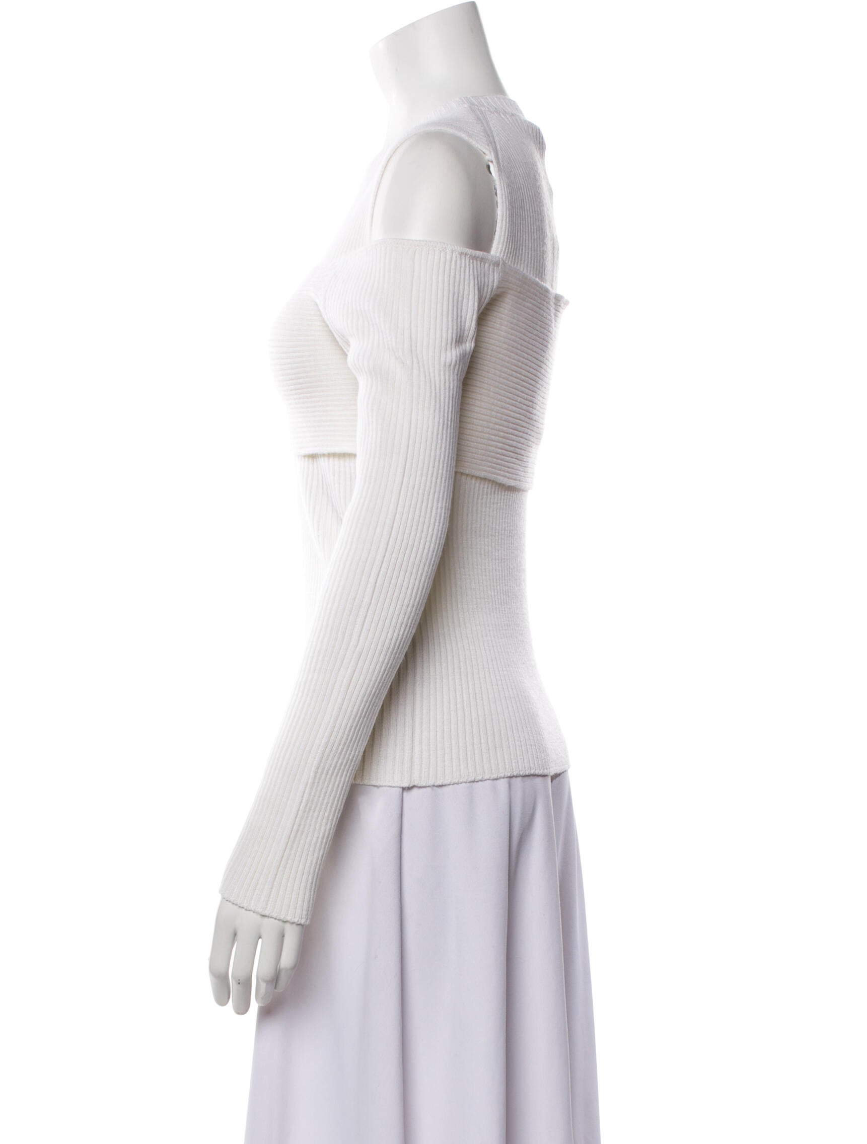 Tom Ford Wool Off-The-Shoulder Sweater w/ Tags