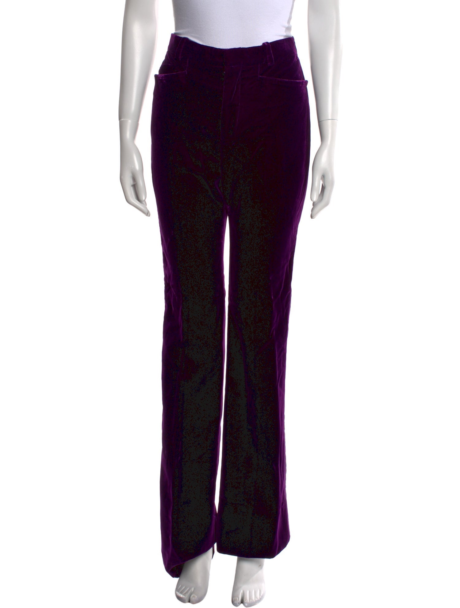 Tom Ford Velvet Wide Leg Pants