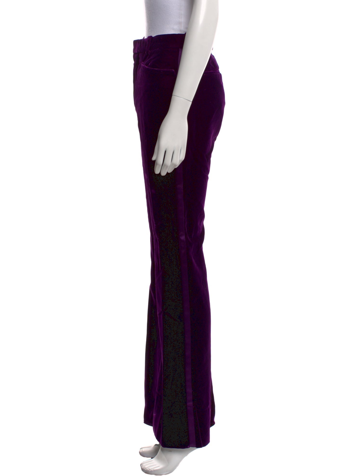 Tom Ford Velvet Wide Leg Pants