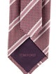 Tom Ford Pattern Print Silk Tie