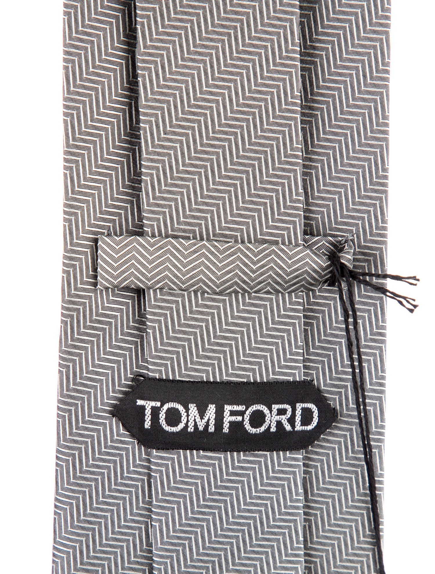 Tom Ford Pattern Print Silk Tie