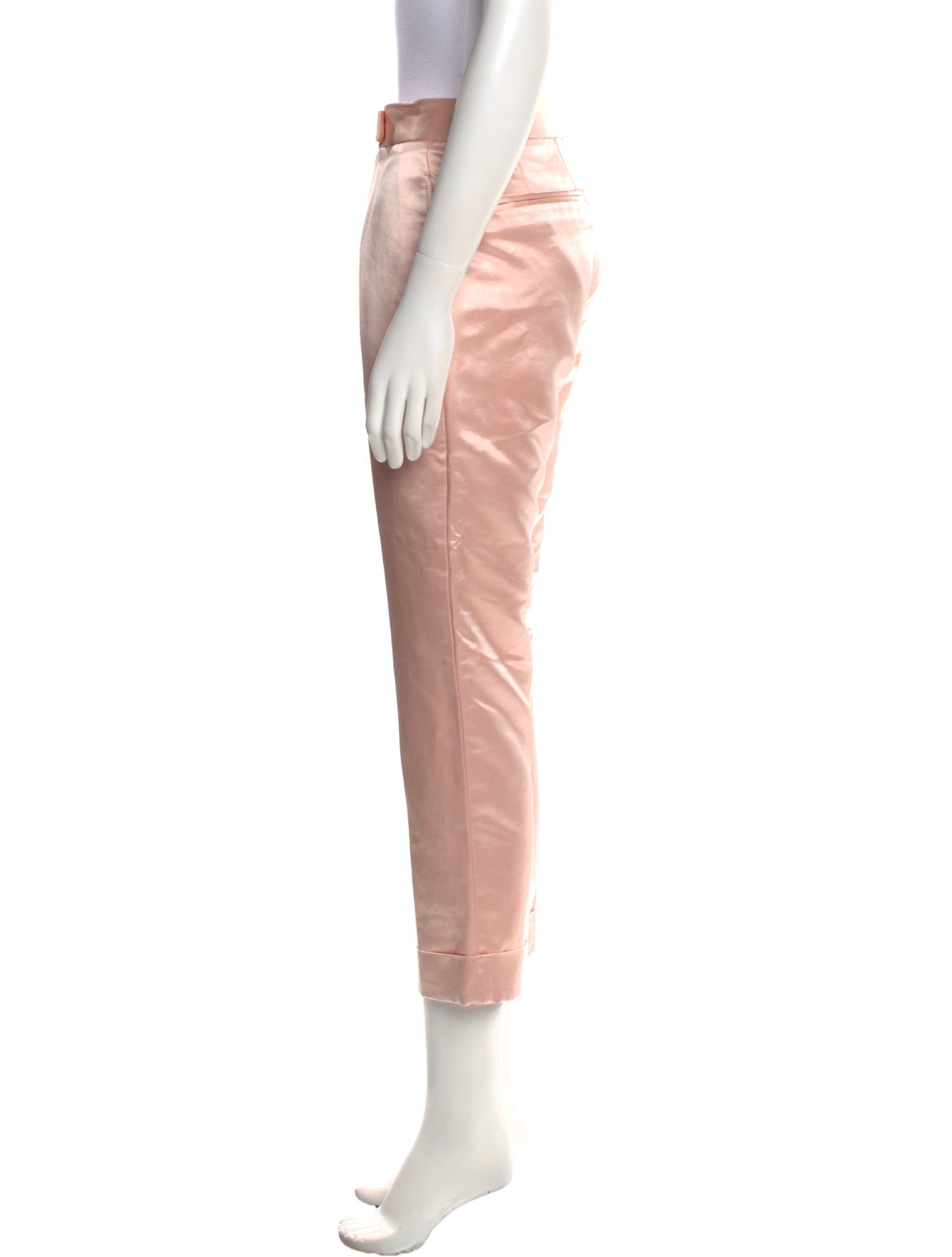 Tom Ford Satin Straight Leg Pants