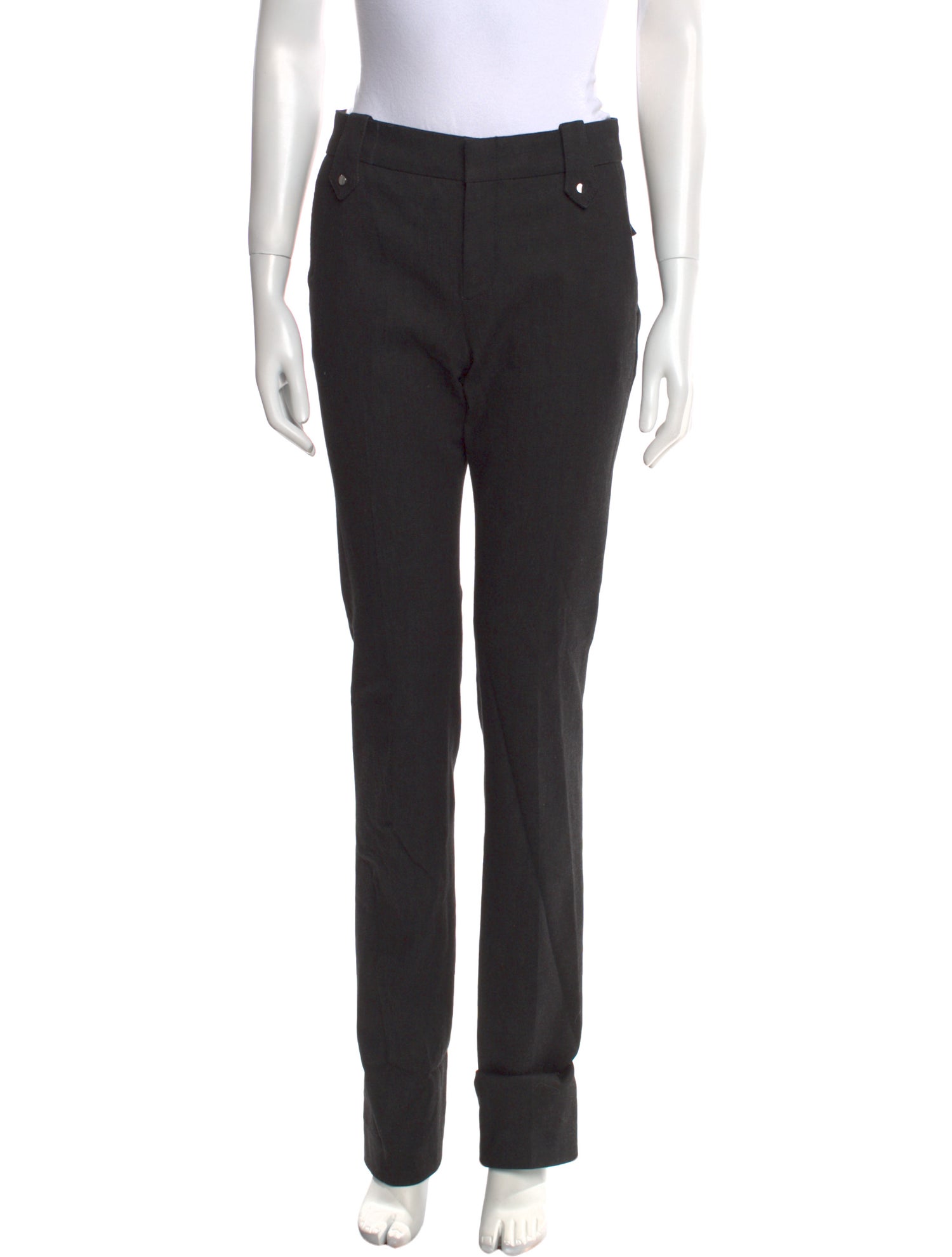 Tom Ford Mid-Rise Straight Leg Jeans
