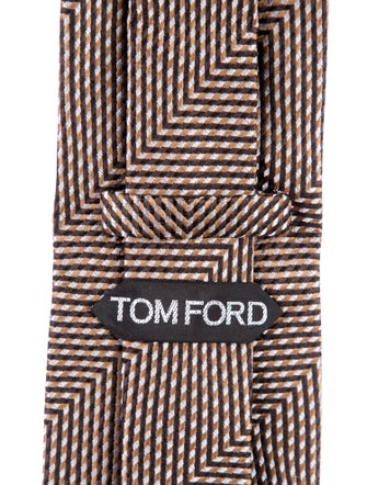 Tom Ford Silk Patterned Tie