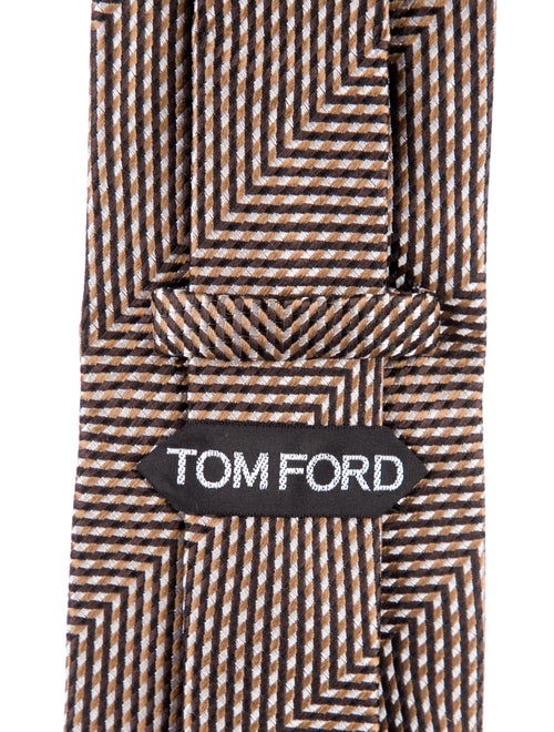 Tom Ford Silk Patterned Tie