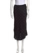 Tom Ford Lasercut Accents Midi Length Skirt