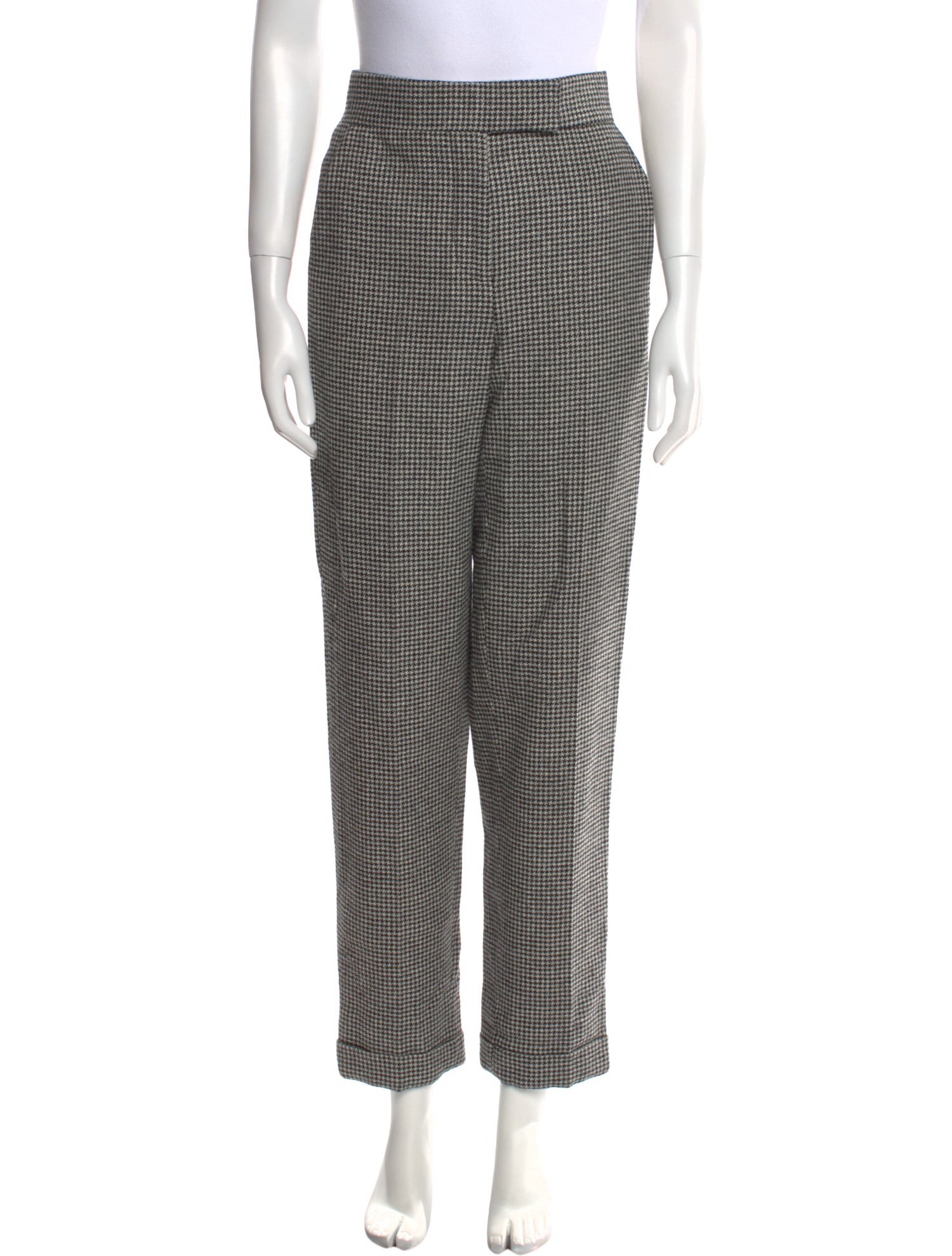 Tom Ford Virgin Wool Straight Leg Pants