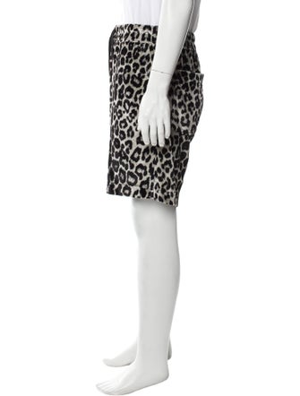 Tom Ford Animal Print Shorts
