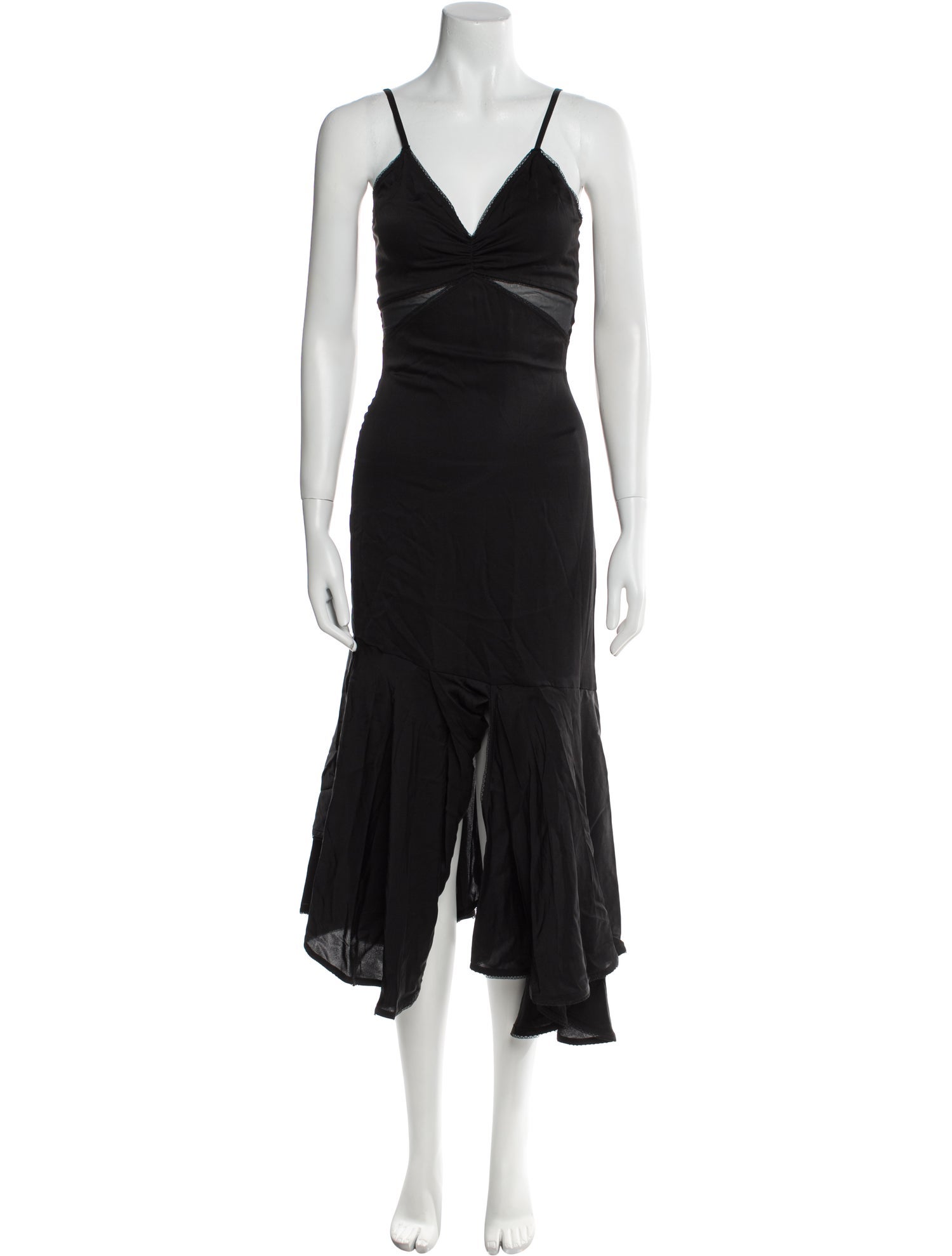 Tom Ford V-Neck Midi Length Dress