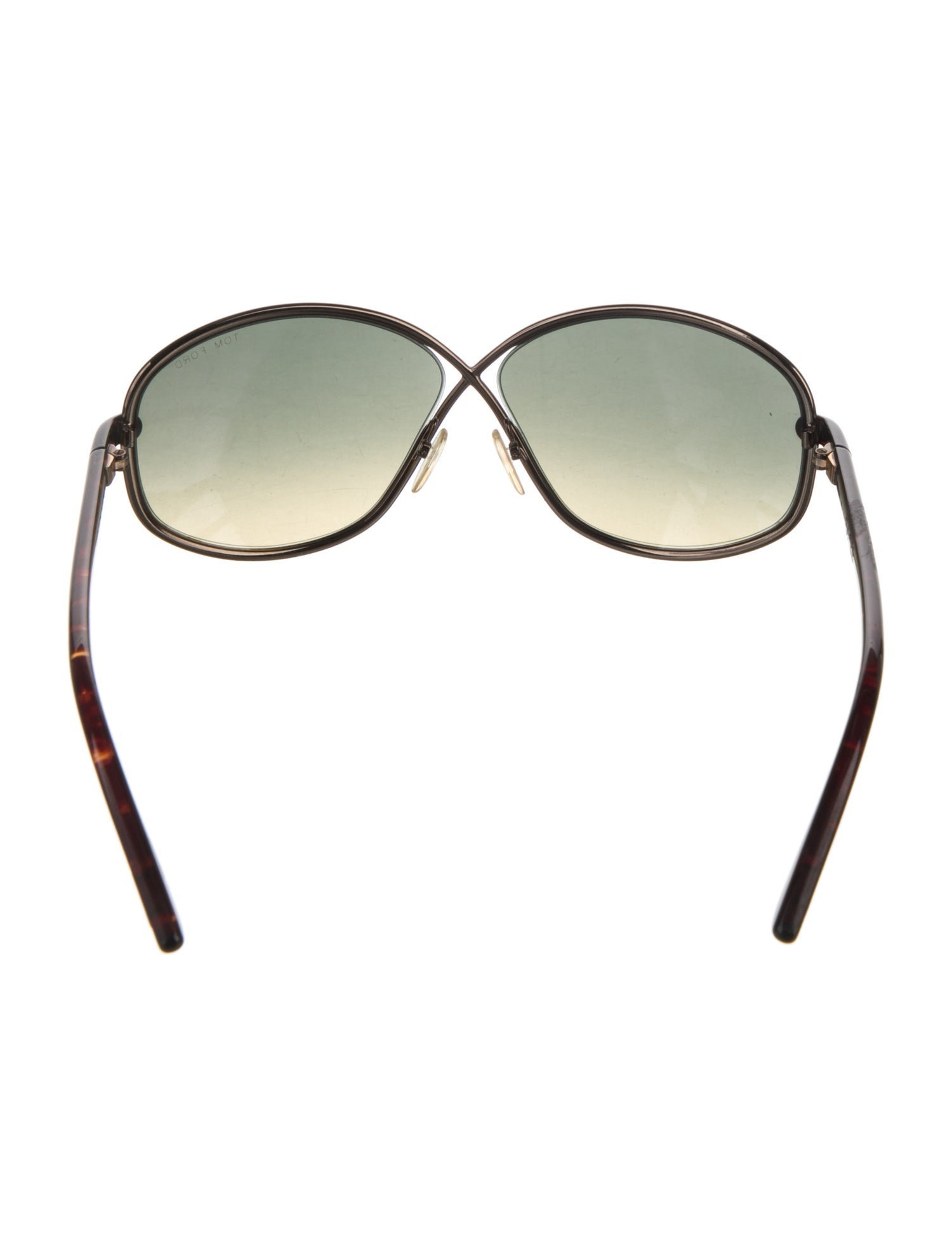 Tom Ford Round Gradient Sunglasses