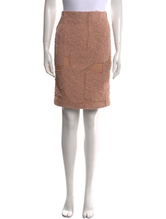 Tom Ford Tweed Knee-Length Skirt