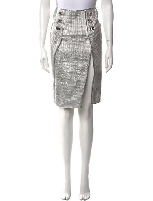 Tom Ford Leather Knee-Length Skirt