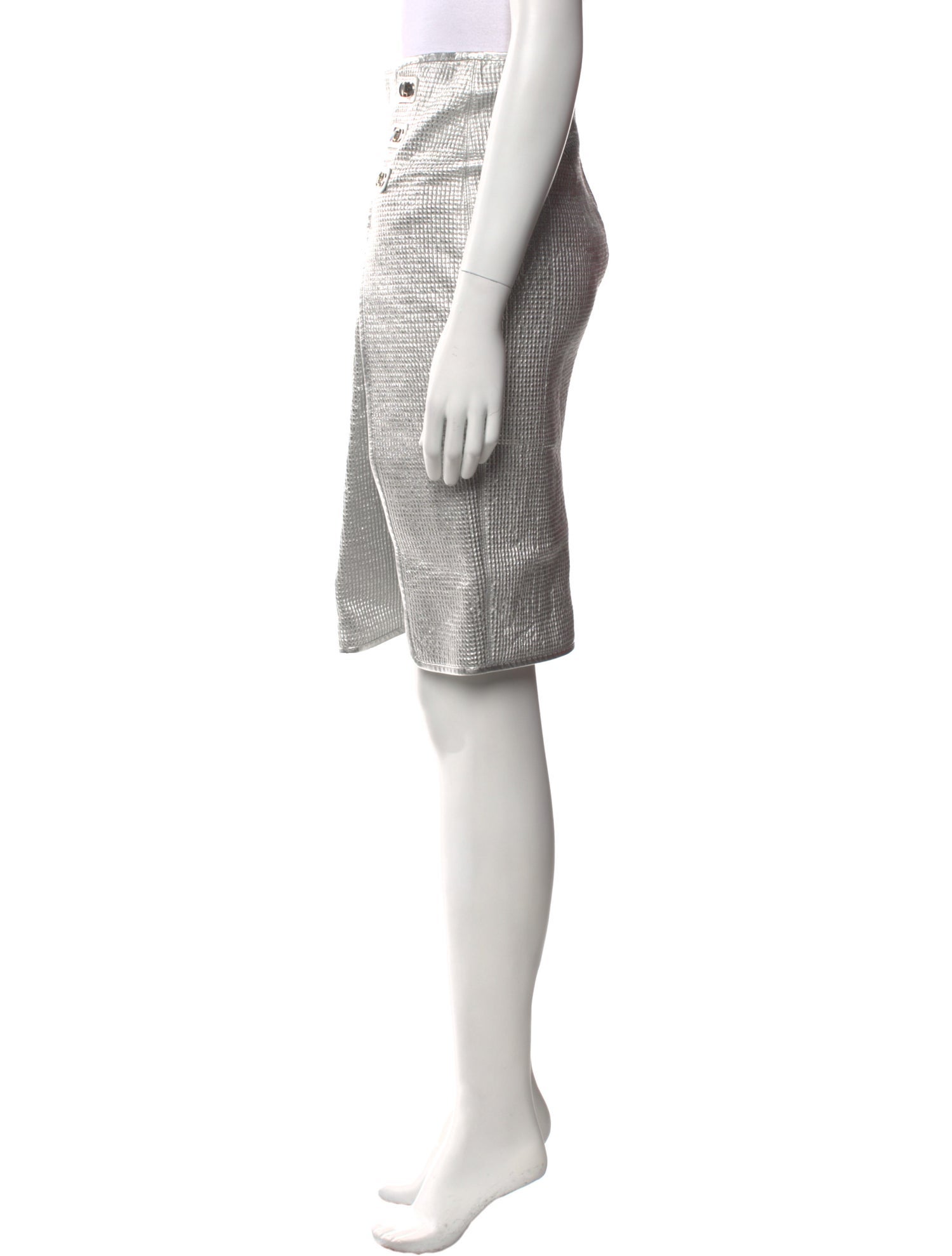 Tom Ford Leather Knee-Length Skirt