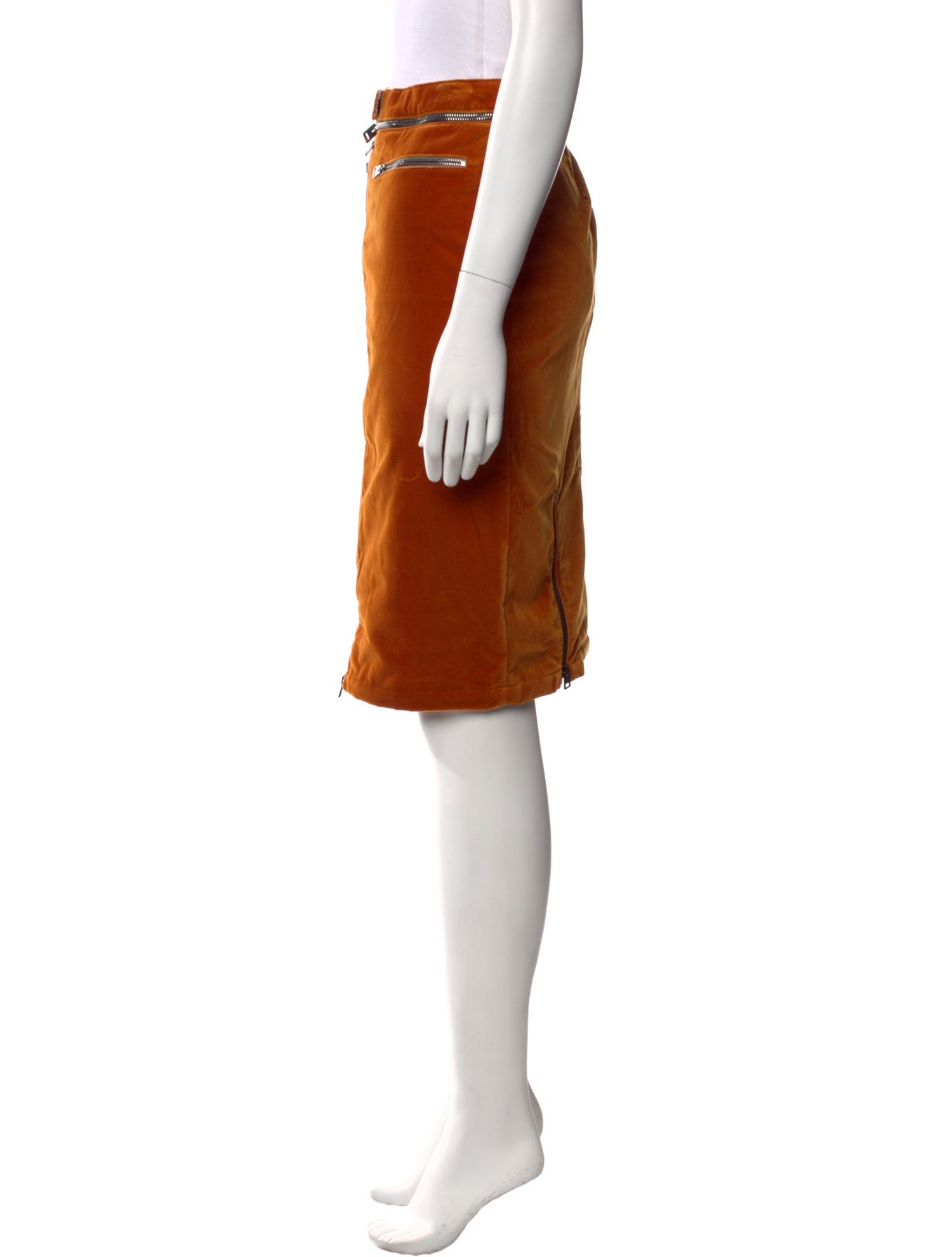 Tom Ford Velvet Knee-Length Skirt