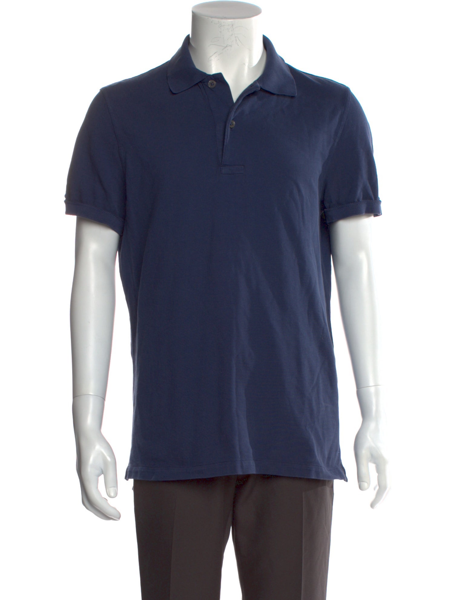 Tom Ford Collar Short Sleeve Polo Shirt