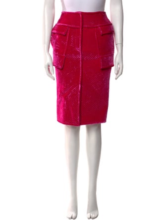 Tom Ford Velvet Knee-Length Skirt