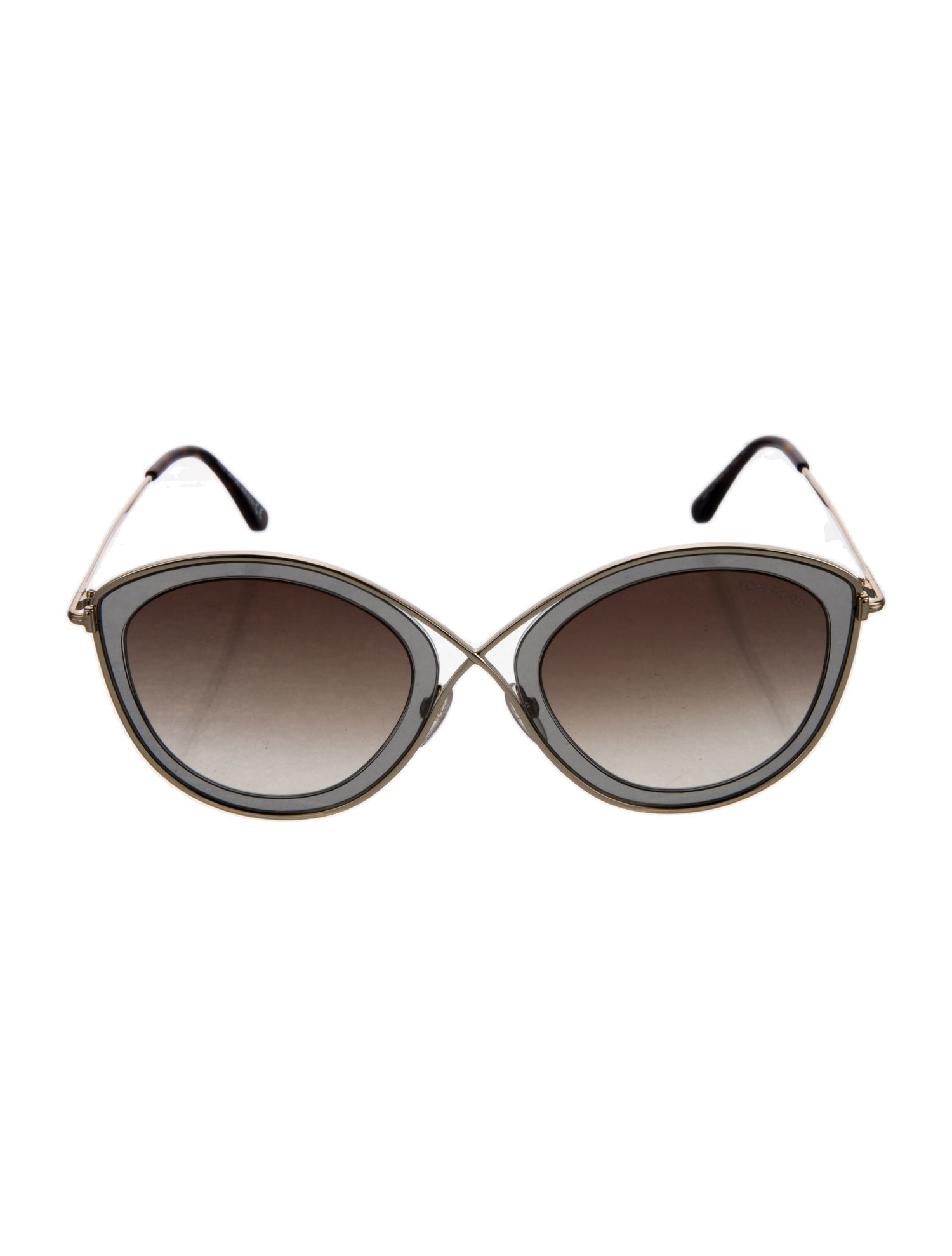 Tom Ford Oversize Gradient Sunglasses