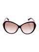 Tom Ford Oversize Gradient Sunglasses