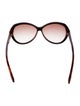 Tom Ford Oversize Gradient Sunglasses