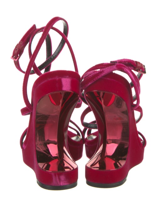 Tom Ford Velvet Slingback Sandals