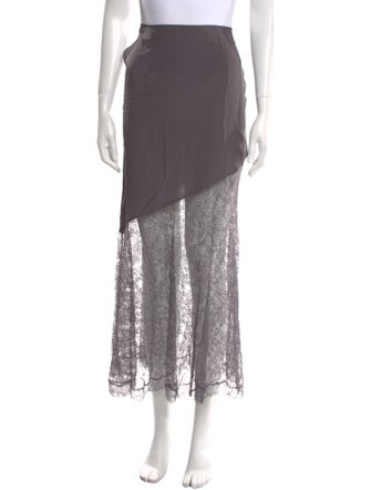 Tom Ford Silk Midi Length Skirt