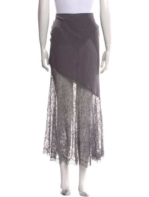 Tom Ford Silk Midi Length Skirt