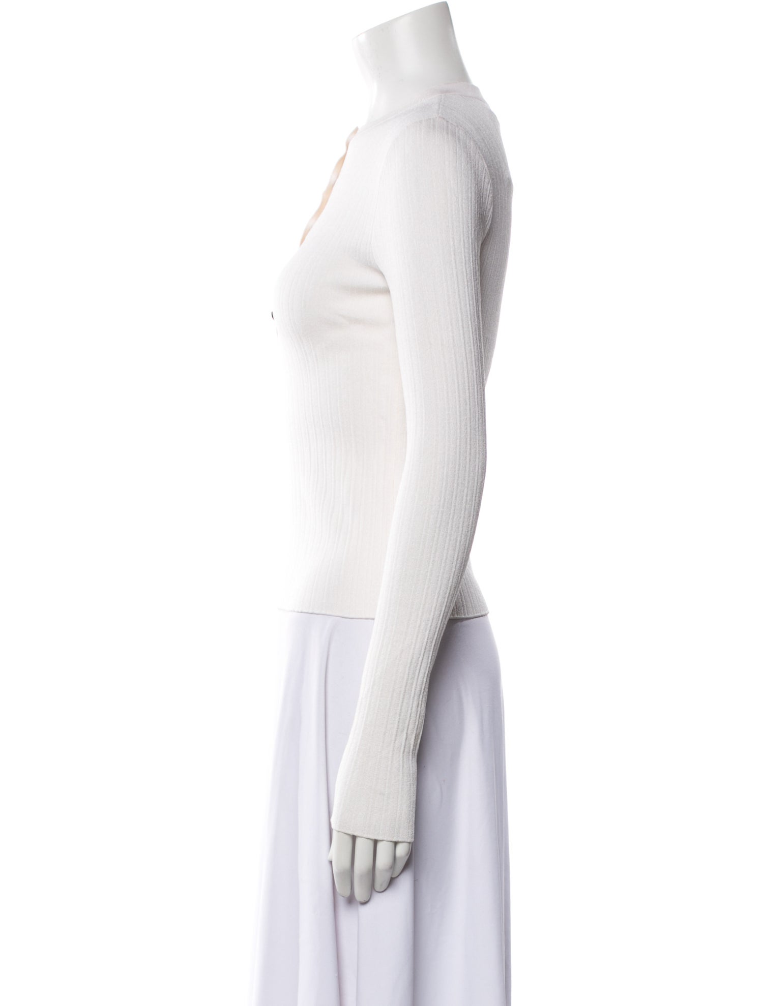 Tom Ford Mock Neck Long Sleeve Top