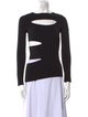 Tom Ford Bateau Neckline Long Sleeve Top