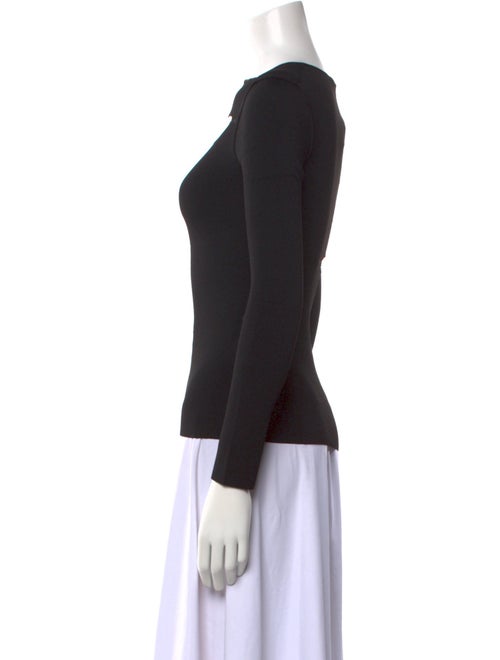 Tom Ford Bateau Neckline Long Sleeve Top