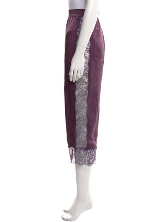 Tom Ford Silk Midi Length Skirt