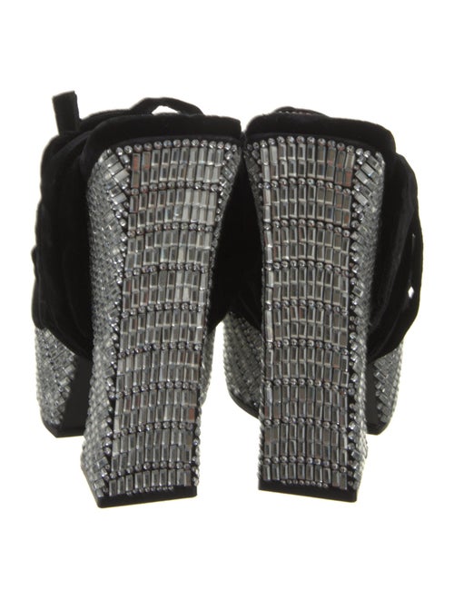 Tom Ford Velvet Patterned Sandals