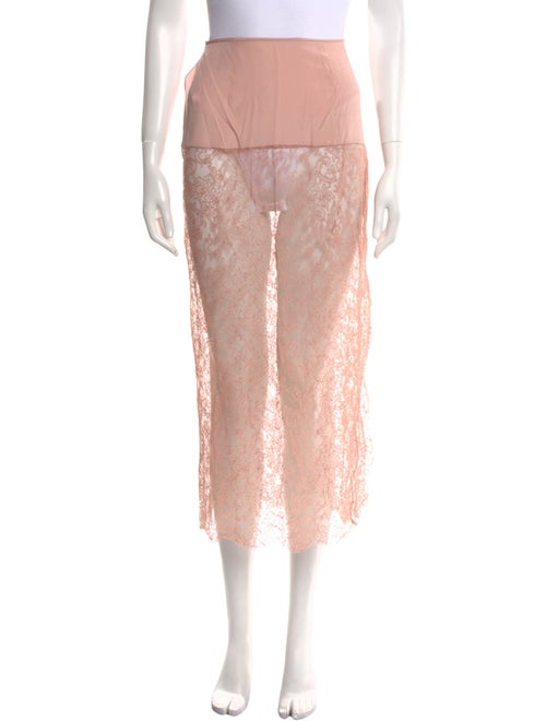 Tom Ford Silk Midi Length Skirt