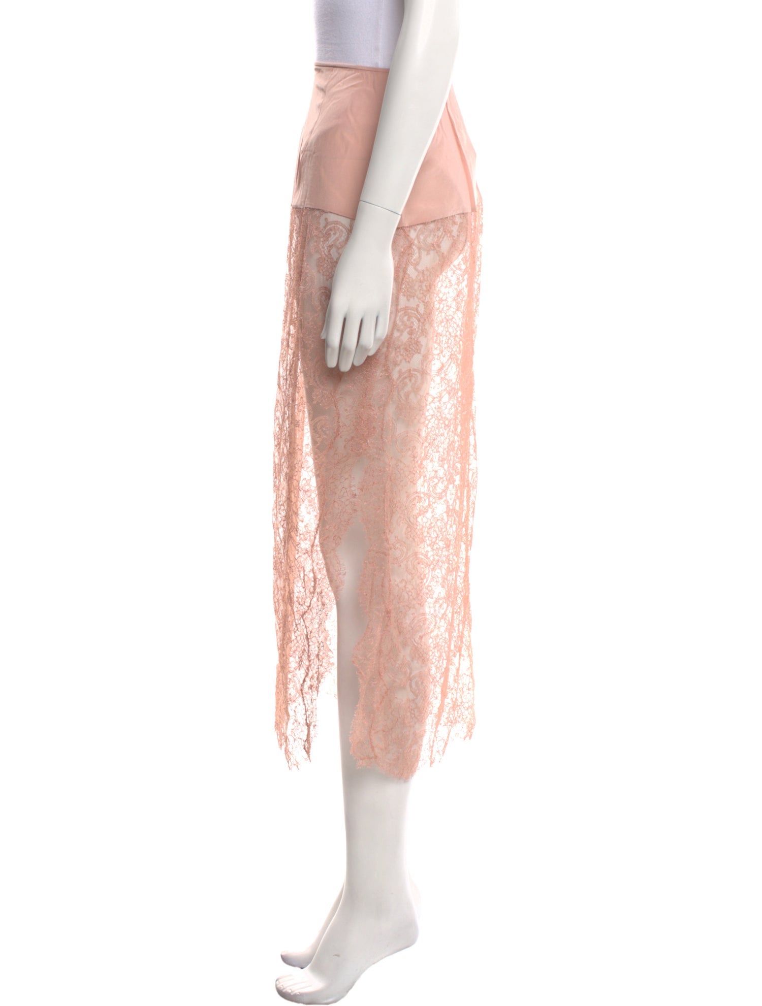 Tom Ford Silk Midi Length Skirt