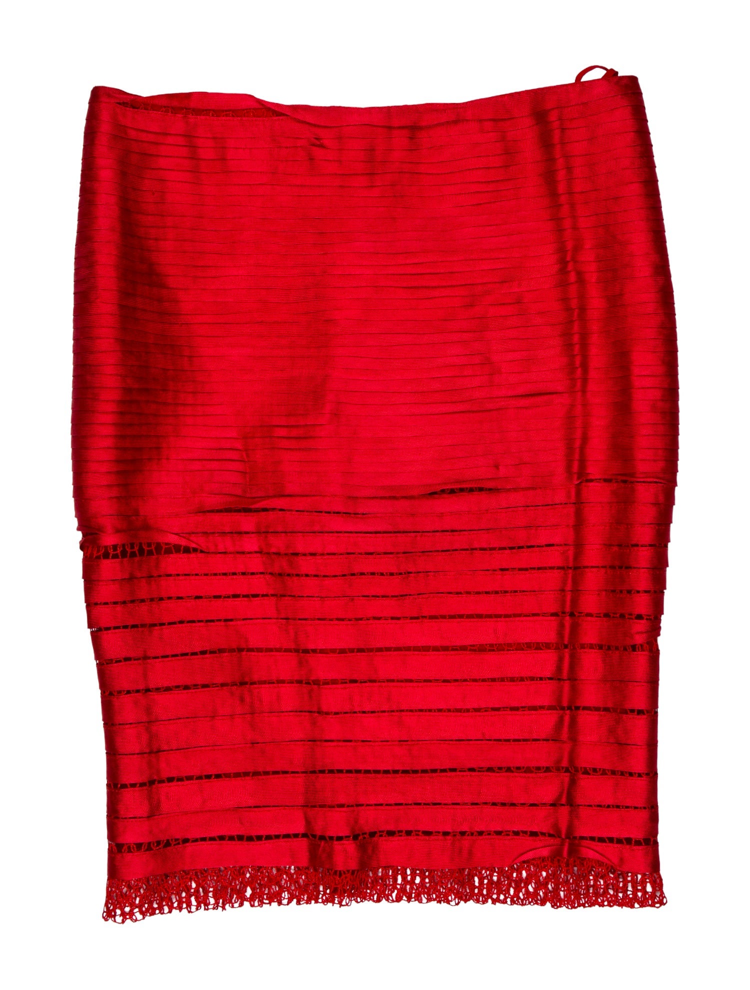 Tom Ford Lace Trim Embellishment Mini Skirt